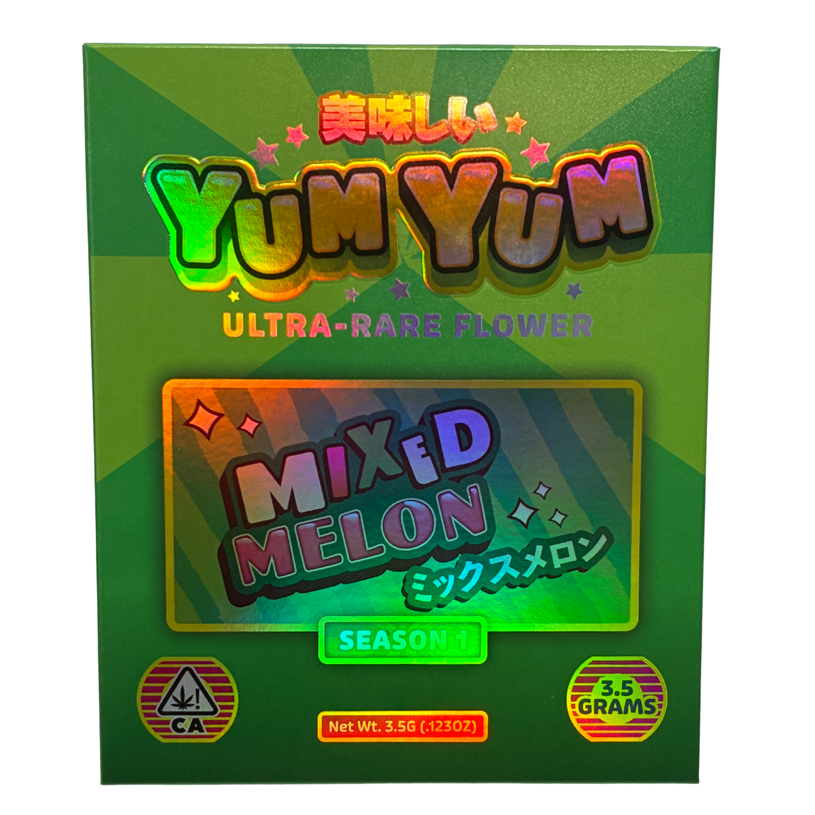 Photograph of product: Yum Yum | Mixed Melon Prepack - 3.5g