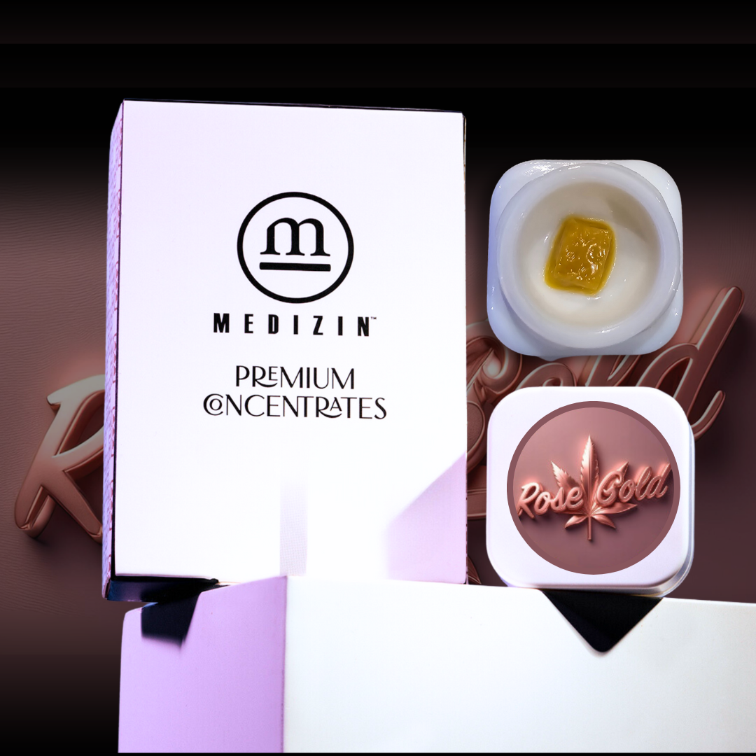 Photograph of product: Rose Gold .5g LR Badder