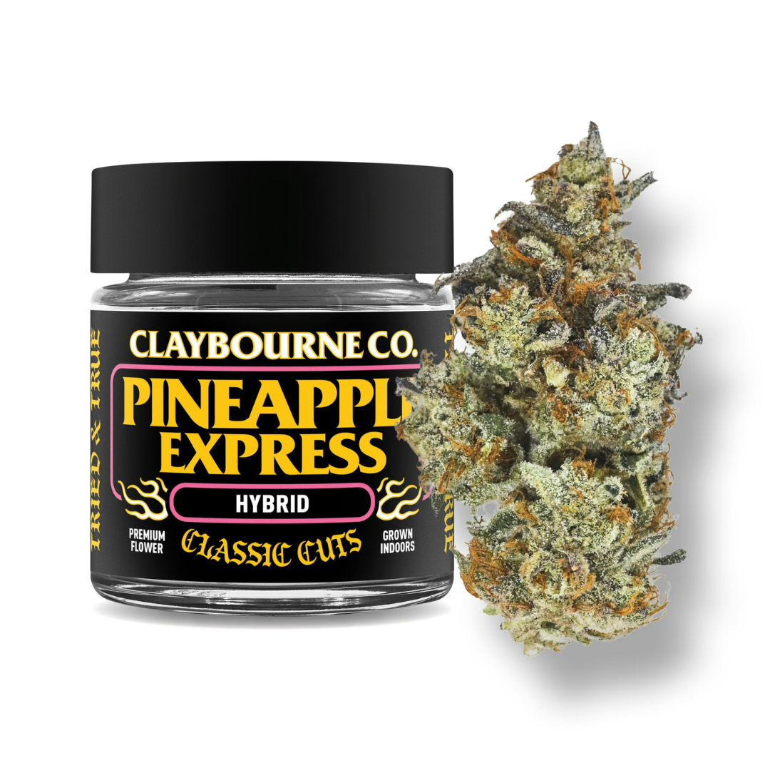 Photograph of product: Claybourne Co. - Pineapple Express (Hybrid) Private Stock Flower 3.5g