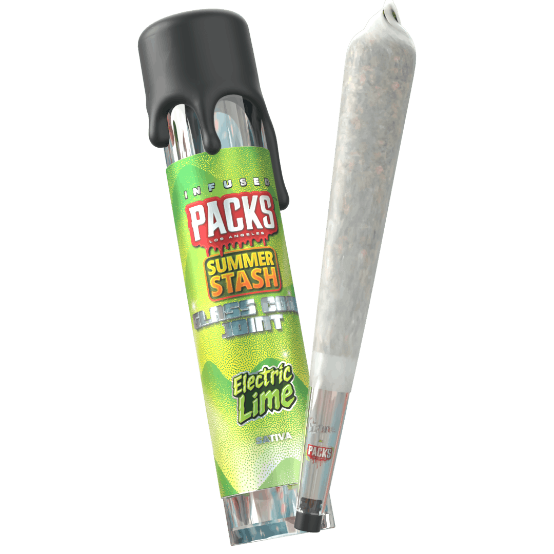 Photograph of product: Packs | Electric Lime | 1g Glone ( Glass tip Cone)