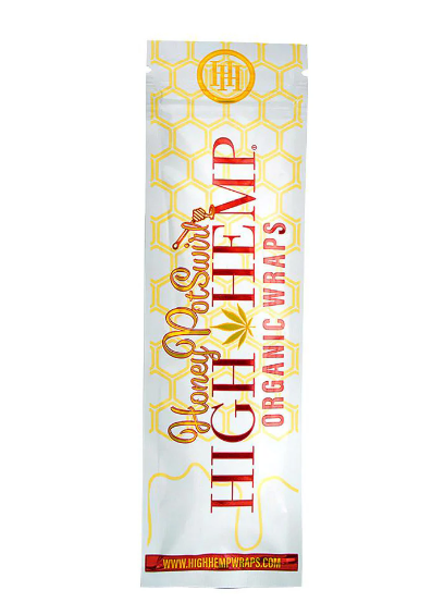 Photograph of product: High Hemp Wraps - Honey - 2ct