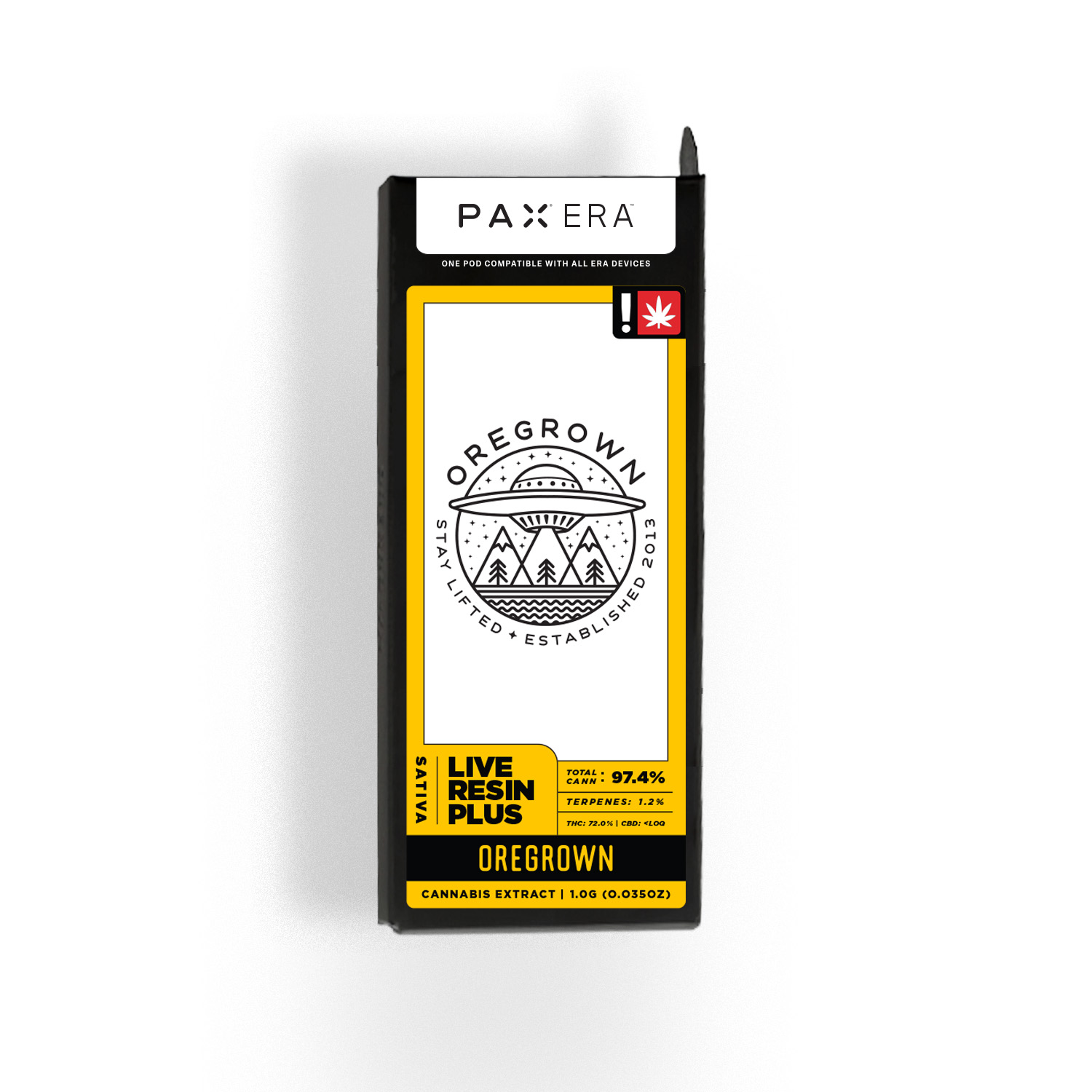 Photograph of product: Oregrown - Sherb Creme Pie - PAX 1G Blended Oui'd