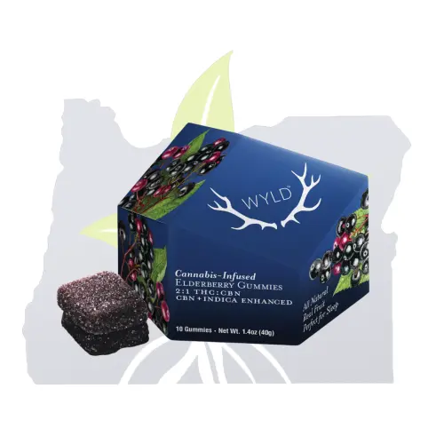 Photograph of product: Wyld-10Pk-Elderberry