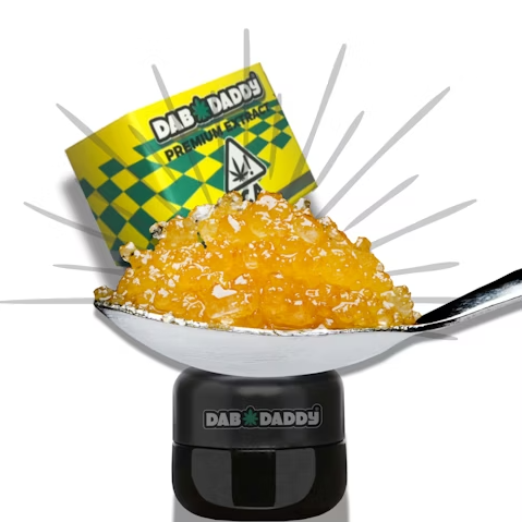 Photograph of product: Dab Daddy Kush Mintz Caviar Live Resin (I) 1g