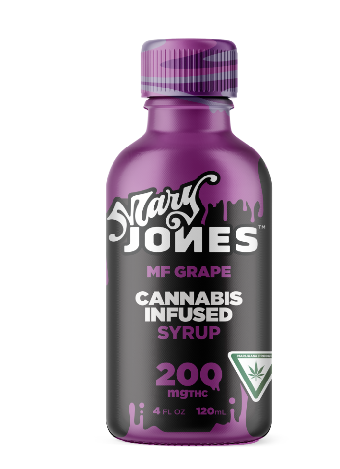 Photograph of product: MF Grape | 200mg Infused Syrup