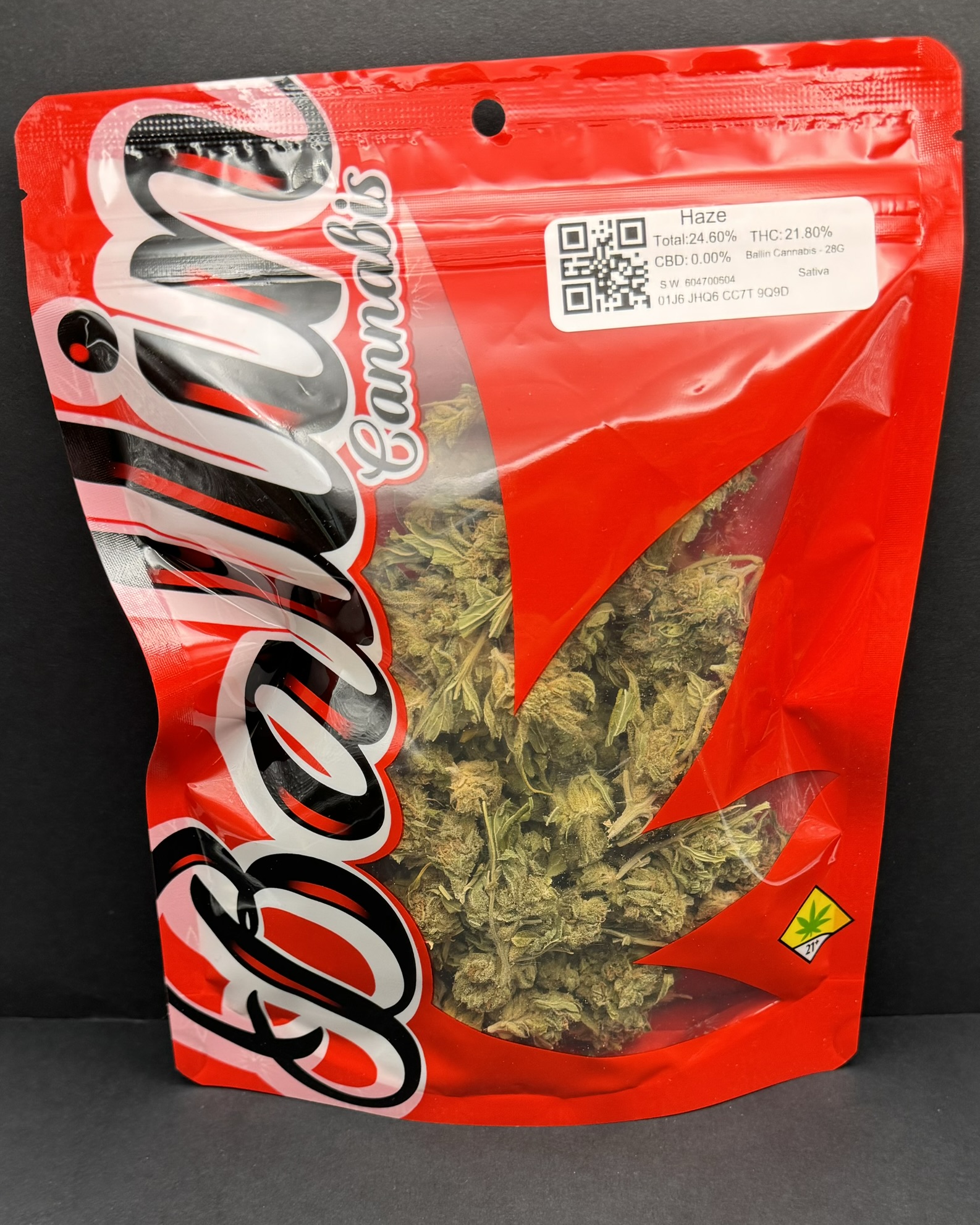 Photograph of product: DD - Ballin Oui'd - Haze - 28g