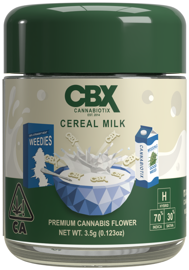 Photograph of product: Cannabiotix - Cereal Milk (Hybrid) Flower - 14g