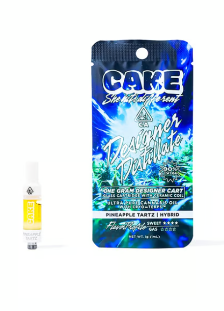 Photograph of product: CAKE PINEAPPLE TARTZ 1G VAPE