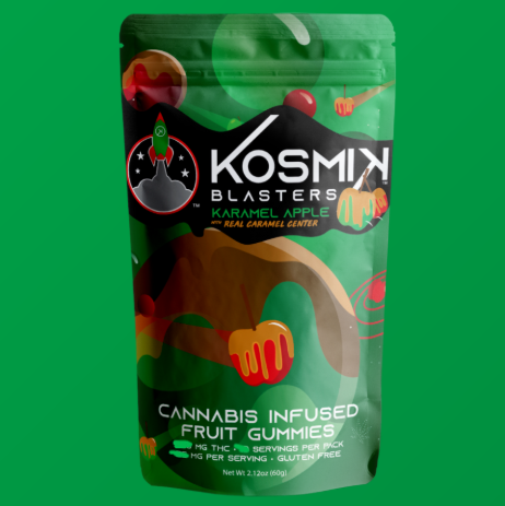 Photograph of product: Karamel Apple 10mg Filled Gummies (Hybrid) | 2 for $35 - 100mg