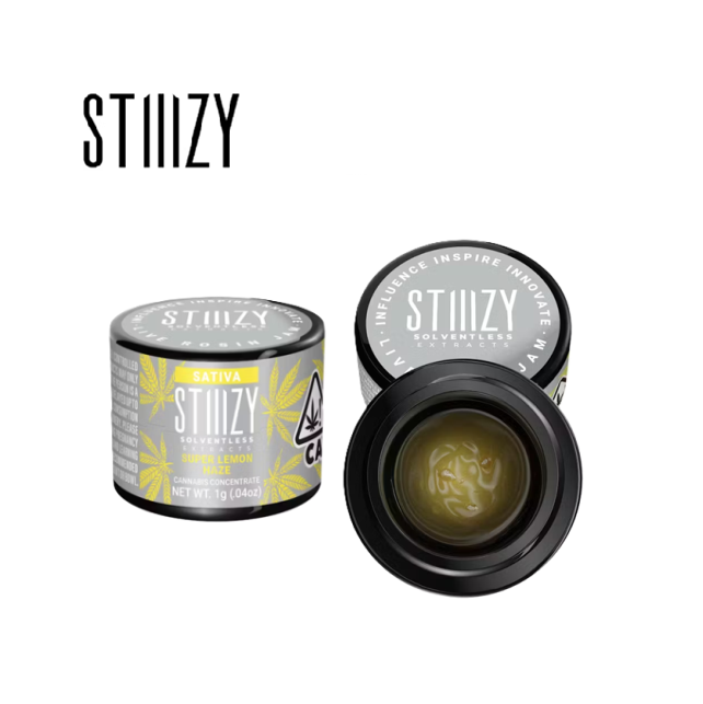 Photograph of product: SUPER LEMON HAZE 1G LIVE ROSIN JAM