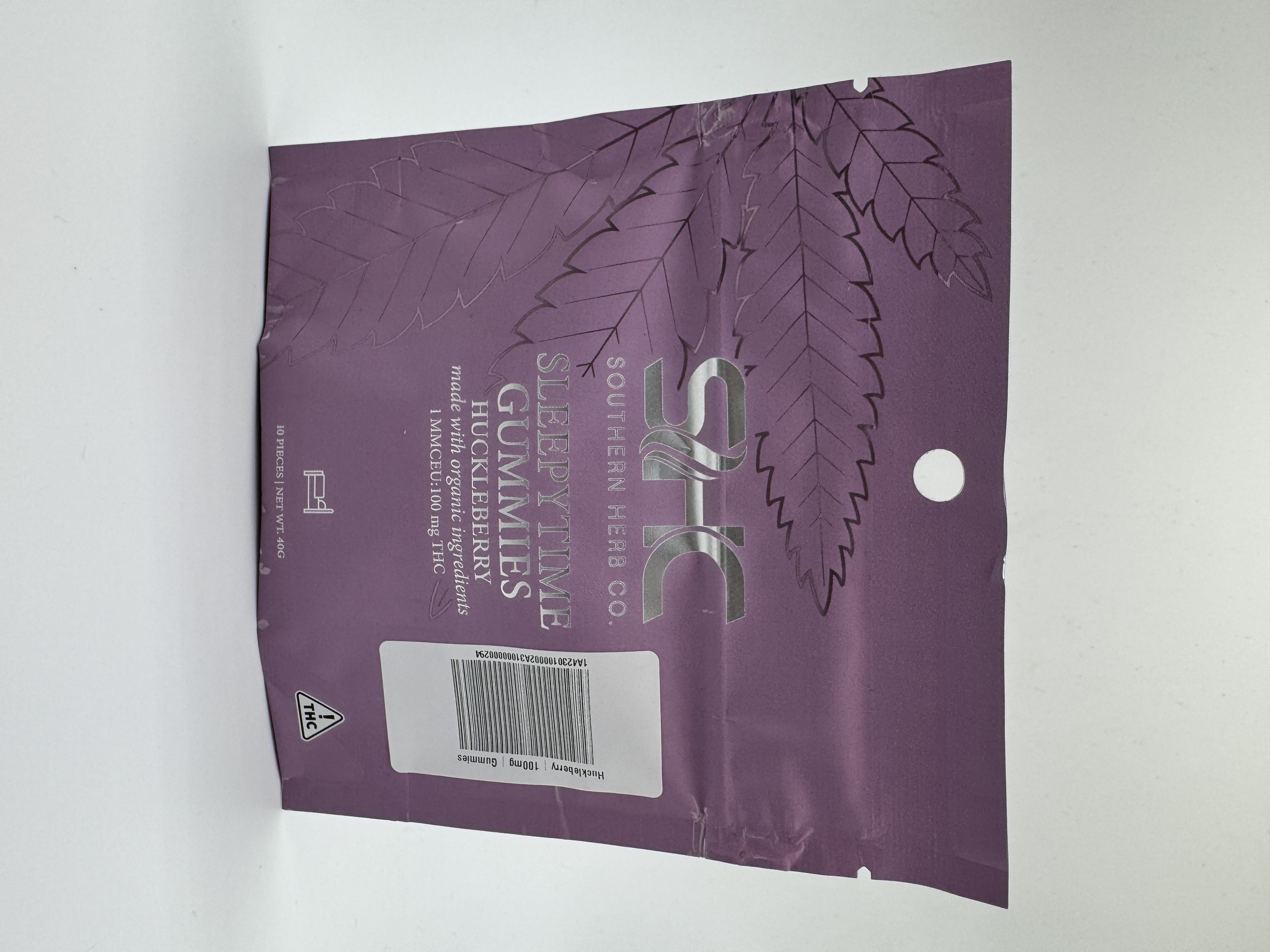 Photograph of product: Huckleberry | 100mg | Gummies