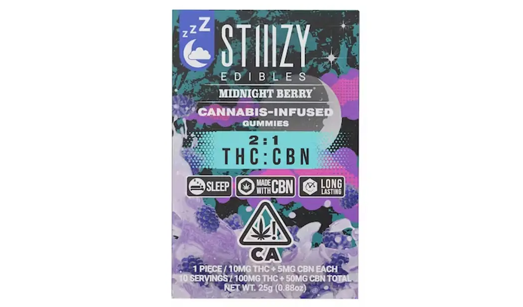 Photograph of product: 2:1 TH-oui: CBN Midnight Berry - 150mg