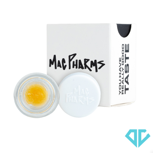 Photograph of product: Mac Pharms Platinum OG Live Resin 1g