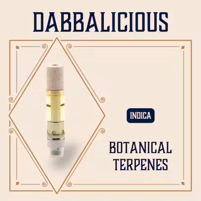 Photograph of product: Elevate: Vape | Dabbalicious | Cartridge