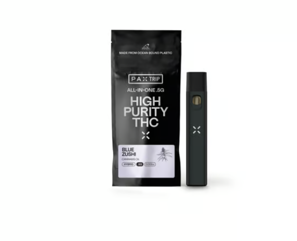 Photograph of product: Blue Zushi | PAX Life High Purity Disposable Vape