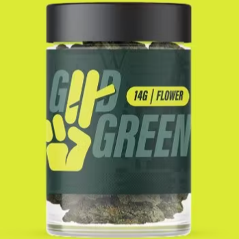 Photograph of product: Good Green | OMG Bulk Popcorn 1/2oz - Hybrid