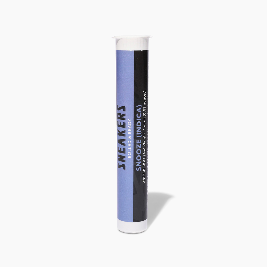 Photograph of Product: Sneakers Preroll 1g Unwind/Snooze