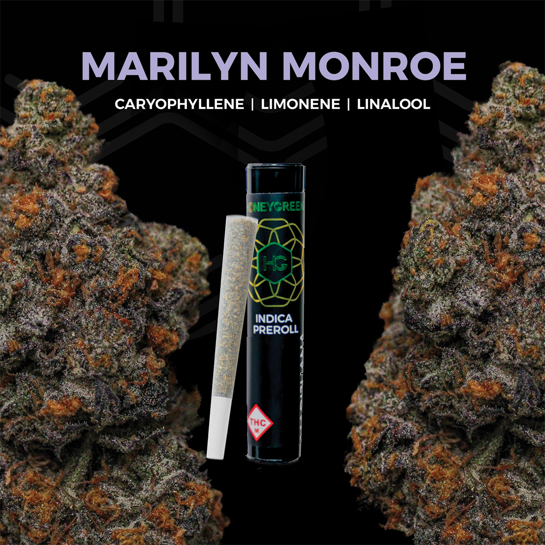 Photograph of product: Marilyn Monroe - Pre-roll - 1g