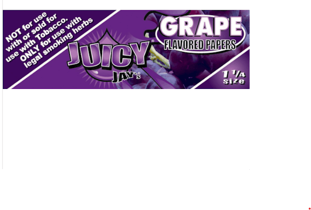 Photograph of product: Juicy Jays - 1 1/4 Grape Rolling Papers - retail
