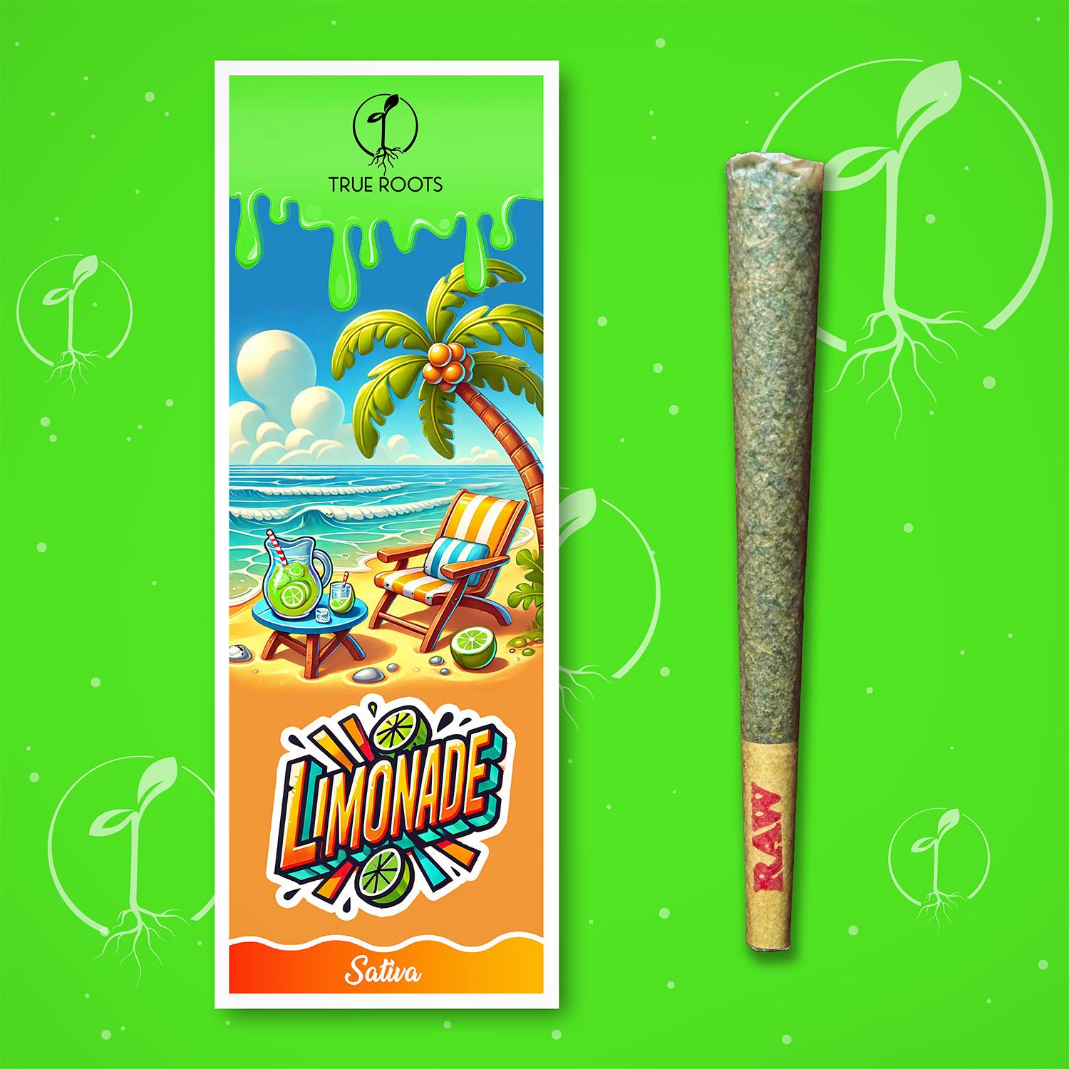 Photograph of product: Canvas Cones - Limonade - Preroll 1.1g [Oui'd]