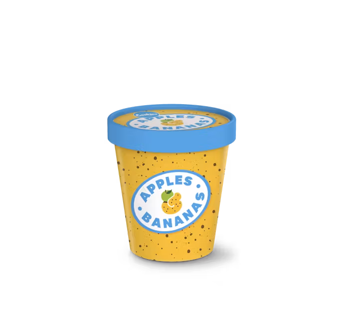 Photograph of product: Cookies | Flower Tub | Apples & Bananas | 3.5g