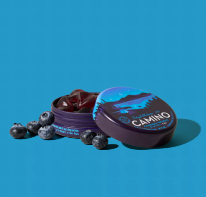 Photograph of product: Sleep (I) Midnight Blueberry | Camino | 20 Pack Gummies (5mg each)
