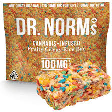 Photograph of product: Dr. Norm's - RKT - Fruity Pebbles - Baked Goods - 1ct - 100mg
