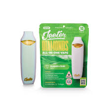 Photograph of product: Jeeter - Diamond Disposable Vape Cart - Acapulco Gold