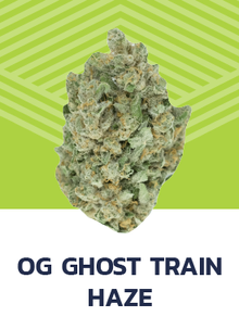 Photograph of product: OG Ghost Train Haze Flower - 28g