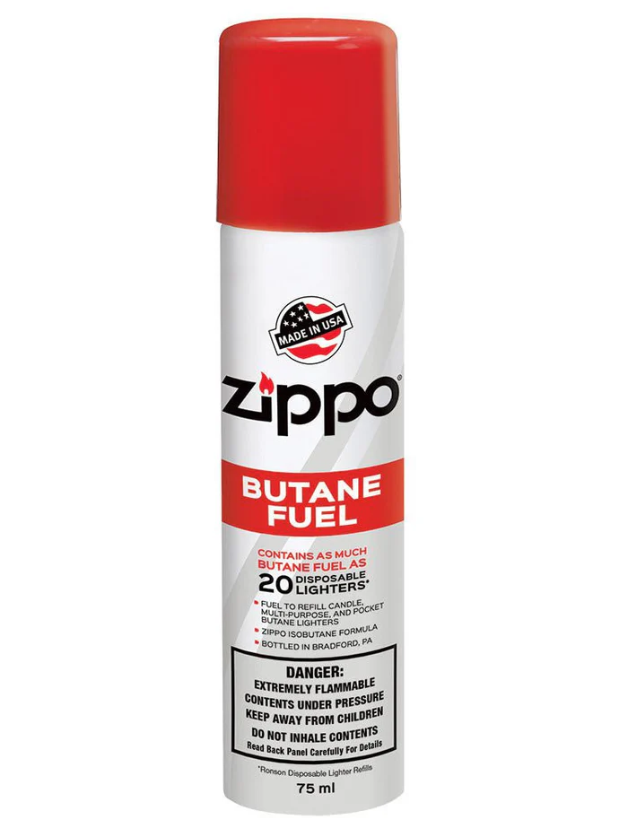 Photograph of product: Zippo | Butane Fuel 75ml. | Lighter