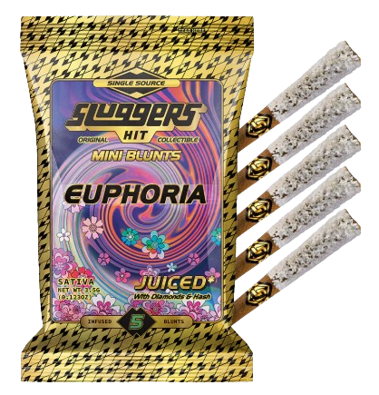 Photograph of product: EUPHORIA (S) 5PK MINI BLUNTS