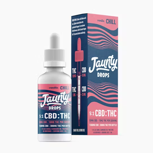 Photograph of product: Drops - Vanilla Chill - Tincture