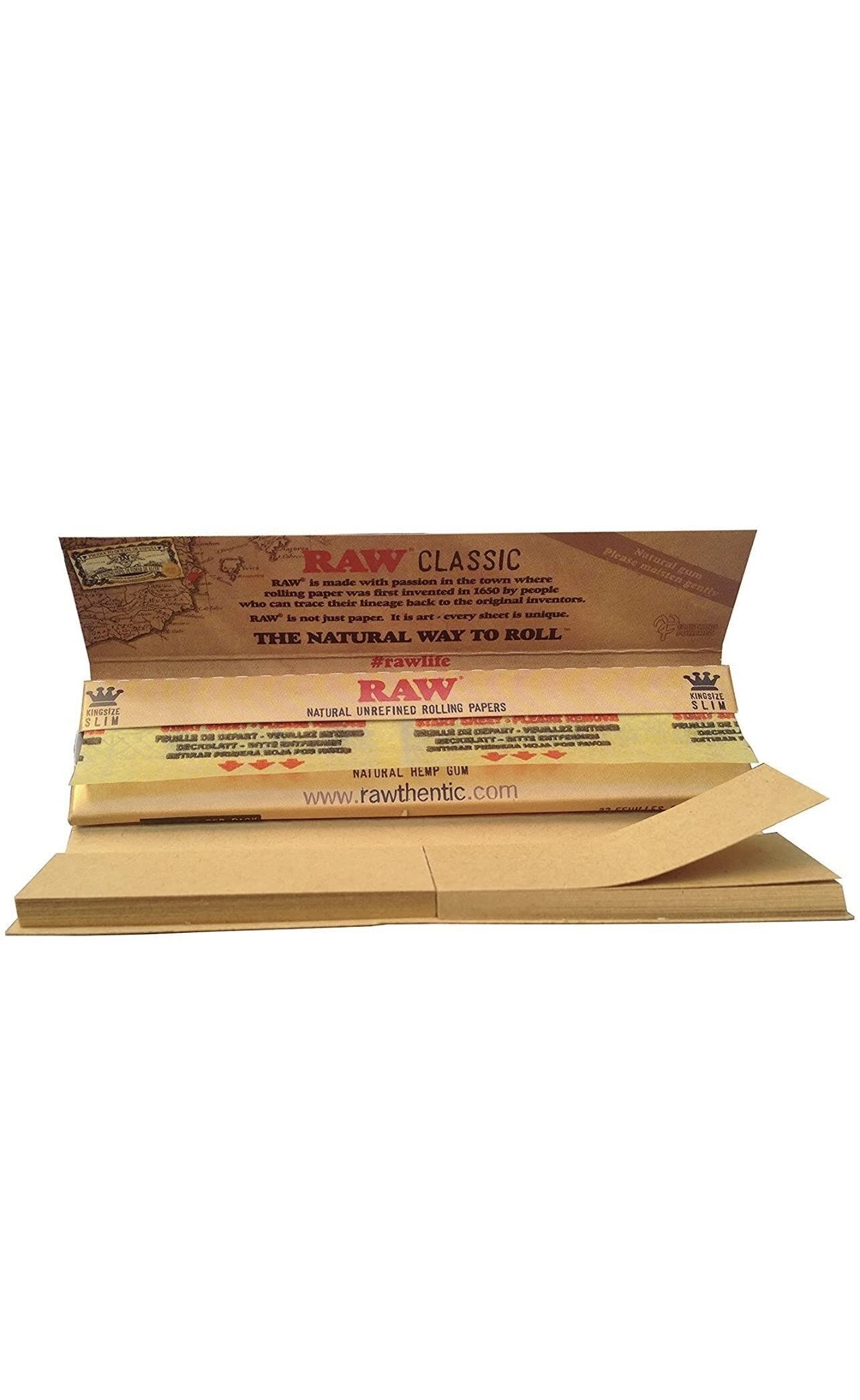 Photograph of product: Raw Rolling Papers with Fliters