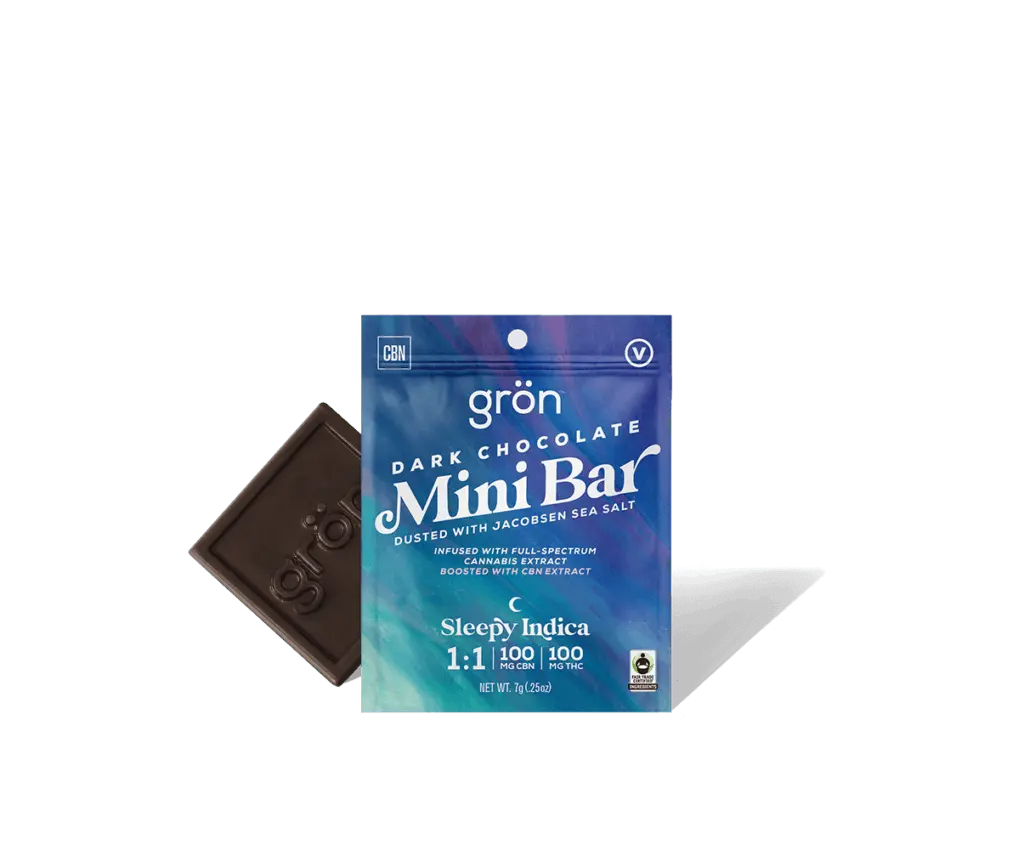 Photograph of product: Gron - Dark Chocolate Mini Bar Oui'd