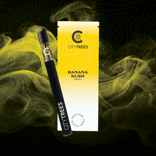 Photograph of product: Banana Kush All-In-One 0.85g