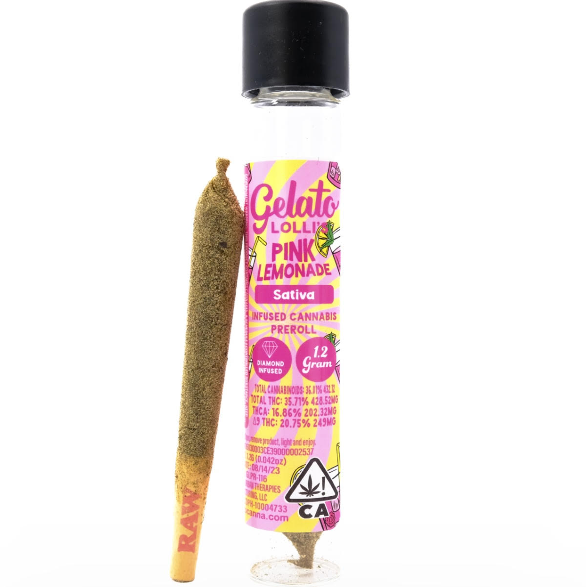 Photograph of product: Pink Lemonade | Oui'd Gelato |