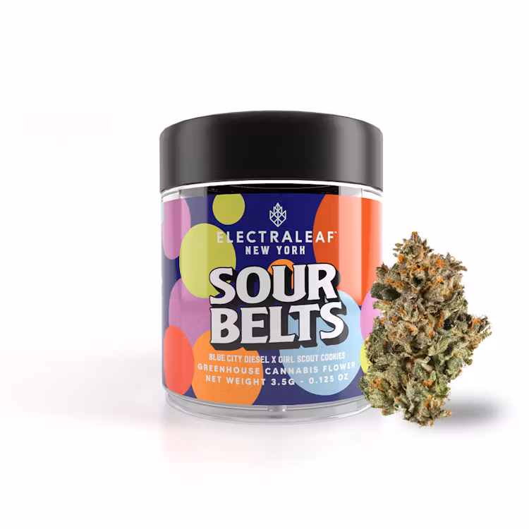 Photograph of product: Electraleaf Flower - Sour Belts - 3.5g