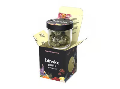Photograph of product: Binske - Sour Cakes - Flower - 14g