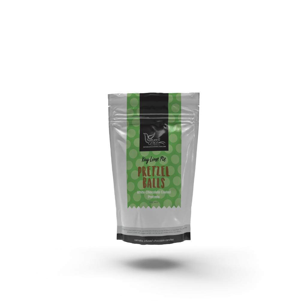 Photograph of product: Key Lime Pie Pretzel Balls | 50mg | Nature's Grace