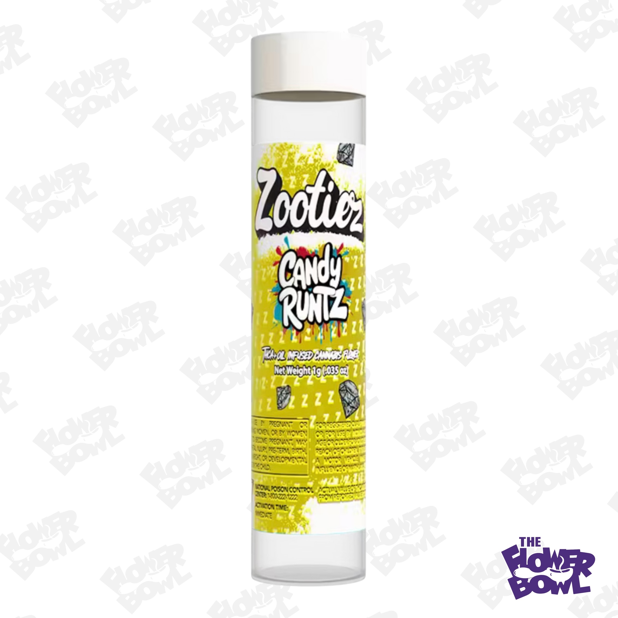 Photograph of product: AU Zooties: Candy Runtz 1G Infused Preroll