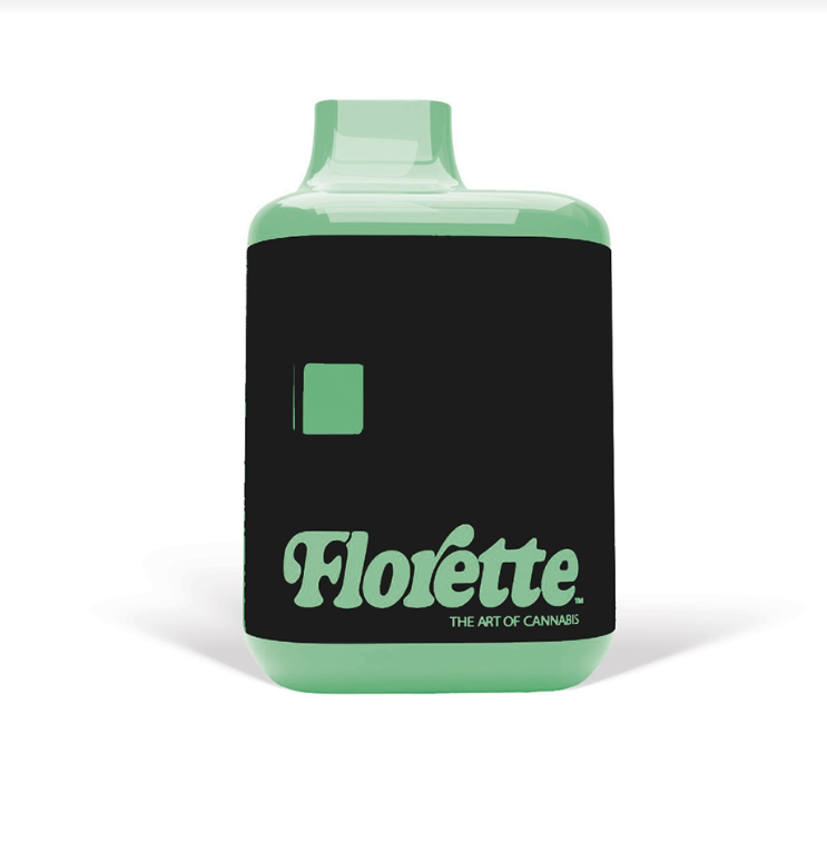 Photograph of product: Florette Blue Zushi Rosin Vape