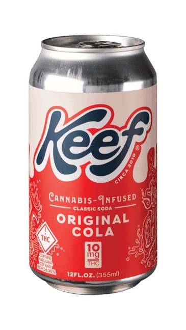 Photograph of product: Keef Cola Beverage 100mg