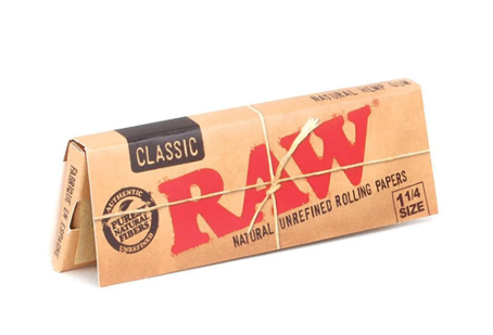 Photograph of product: Raw 1 1/4 Size Papers