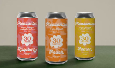 Photograph of product: Pleasantea | Thc Tea | Raspberry | 30mg