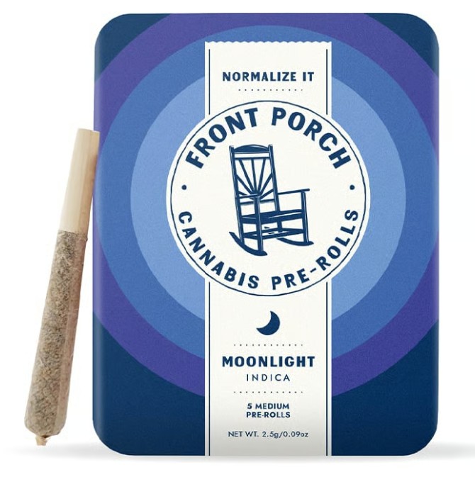 Photograph of product: Front Porch | Oui'd Infused Pre Roll 5pk ( I )