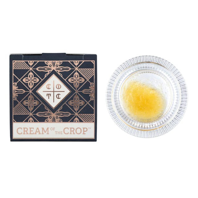 Photograph of product: Cream Of the Crop LR Badder | 1g - Banana Haze - Oui'd - 