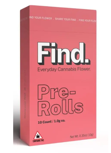 Photograph of product: Find Animal Mint Cake 10pk Prerolls