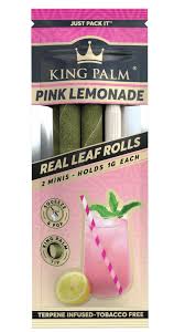 Photograph of product: Accessories | King Palm 2pk Hemp Wraps | Pink Lemonade