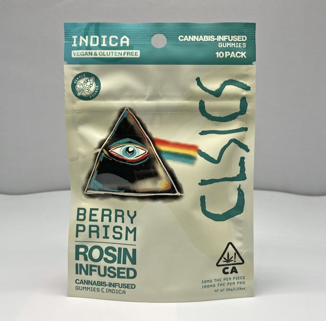 Photograph of product: Berry Prism Rosin Gummies 20Pk - 