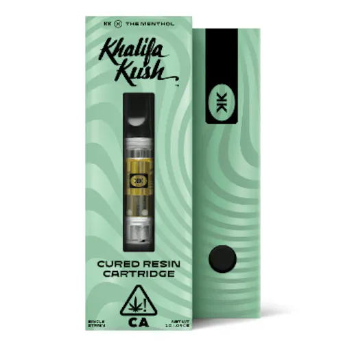 Photograph of product: Khalifa Mints I 1g Cured Resin Cart